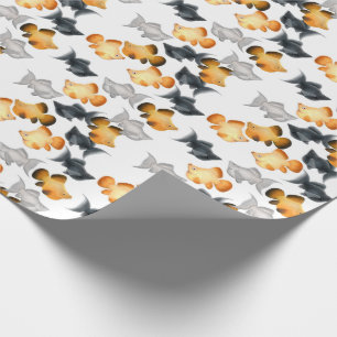 Cadeau Papier d'emballage de poissons tropicaux