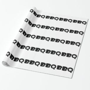 Cadeau Papier d'emballage de porc de BBQ