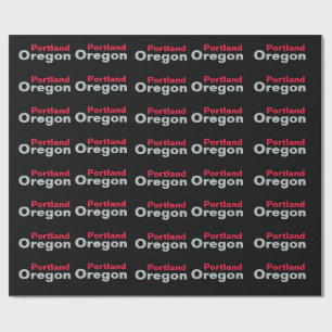Cadeau Papier d'emballage de Portland, Orégon