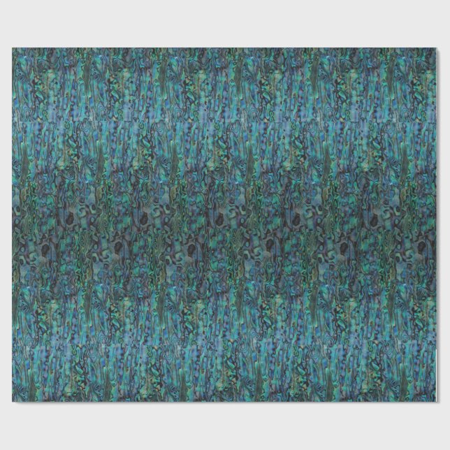 Cadeau Papier d'emballage de Shell d'ormeau (Plat)