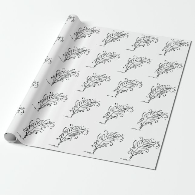 Cadeau Papier d'emballage de stylo de cannette (Déroulé)