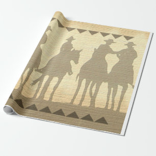 Cadeau Papier d'emballage de sud-ouest occidental de
