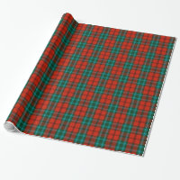 Papier d'emballage de tartan de cuisinier