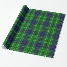 Papier d'emballage de tartan de Duncan