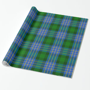Cadeau Papier d'emballage de tartan de Hughes