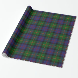 Cadeau Papier d'emballage de tartan traditionnel de Logan