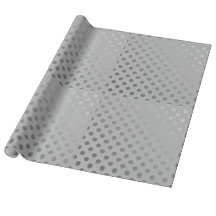 Papier d'emballage de toile argenté
