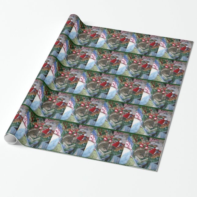 Cadeau Papier d'emballage de vacances de Groundhog (Déroulé)
