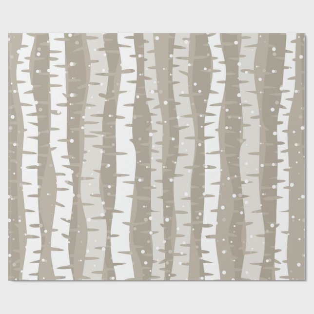 Cadeau Papier d'emballage de vacances de Noël d'arbre de (Plat)