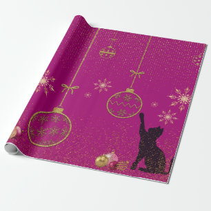 Cadeau Papier d'emballage de vacances - Gatito Cat
