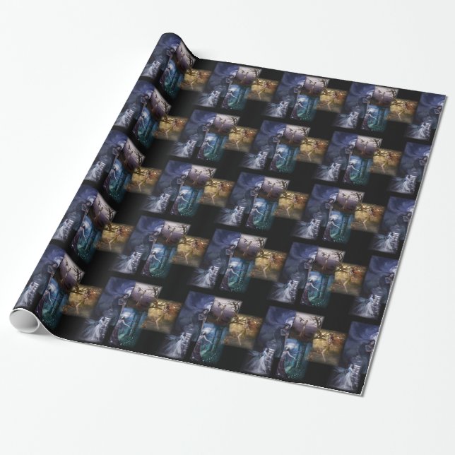 Cadeau Papier d'emballage de Wiccan (Déroulé)