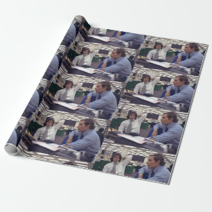 Cadeau papier d'emballage de woodstein