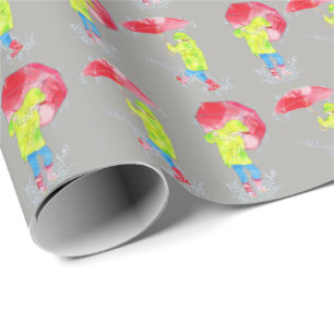 Cadeau Papier d'emballage d'éclaboussure de Splish