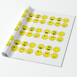 Cadeau Papier d'emballage d'Emoji