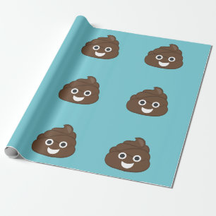 Cadeau Papier d'emballage d'Emoji de dunette folle