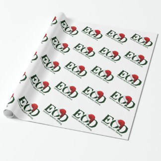 Cadeau Papier d'emballage d'EOD avec le casquette de Père