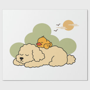 Cadeau Papier d'emballage des amis de la sieste