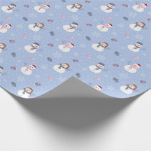 Papier d'emballage des neiges