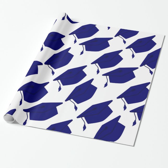 CADEAU PAPIER D'EMBALLAGE D'OBTENTION DU DIPLÔME DE BLEU (Déroulé)