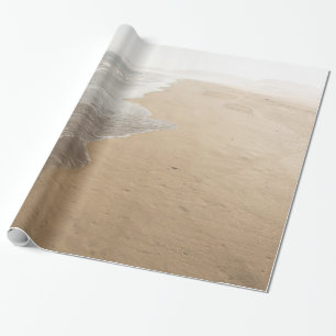 Cadeau Papier d'emballage d'océan et de plage