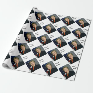 Cadeau Papier d'emballage drôle "de traceur effrayant" d
