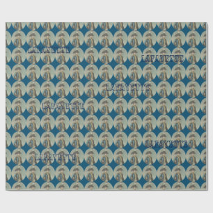Cadeau Papier d'emballage du marquis De Lafayette