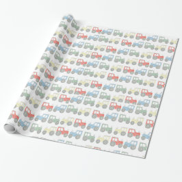 Cadeau Papier d'emballage du tracteur