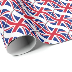Cadeau Papier d'emballage d'Union Jack de drapeau
