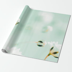 Cadeau Papier d'emballage élégant à motif floral
