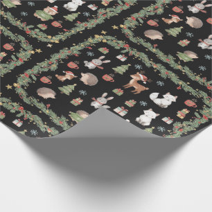 Cadeau Papier d'emballage élégant pour la saison festive