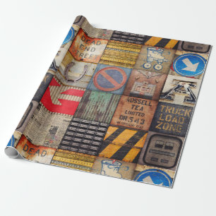 Cadeau Papier d'emballage en design industriel ou pour d