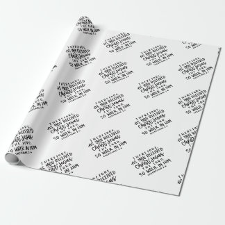 Cadeau Papier d'emballage en verset de la bible Colossian