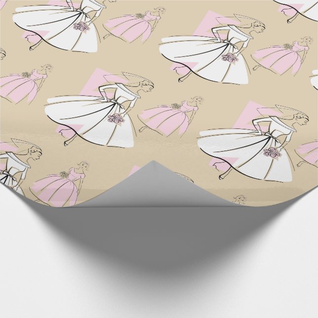 Cadeau Papier d'emballage Fashion Bride Neutral Group (Coin)