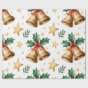 Cadeau Papier d'emballage festif de Noël