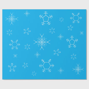 Cadeau Papier d'emballage Flocon de neige