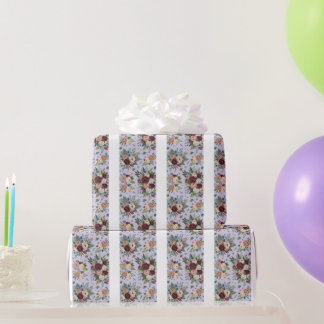 Cadeau Papier d'emballage floral