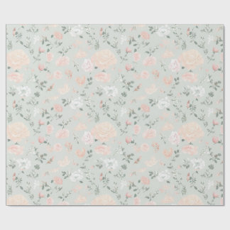 Cadeau Papier d'emballage floral