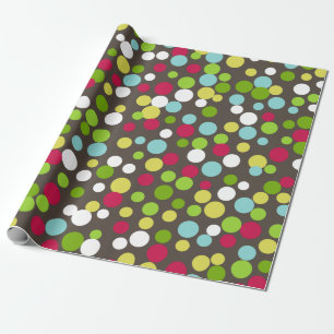 Cadeau Papier d'emballage Fun Dots