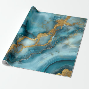 Cadeau Papier d'emballage géode