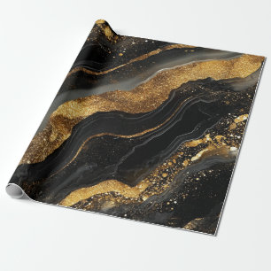 Cadeau Papier d'emballage géode