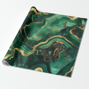 Cadeau Papier d'emballage géode