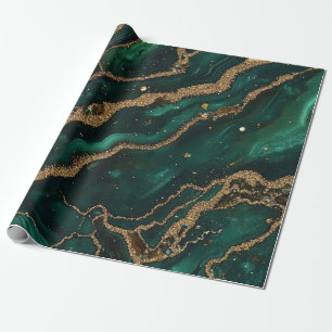 Cadeau Papier d'emballage géode