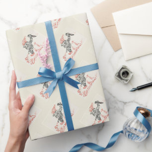 Cadeau Papier d'emballage Gnome de Noël amusant