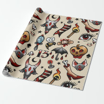 Papier d'emballage instantané de tatouage de
