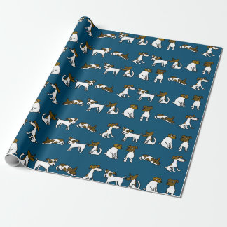 Cadeau Papier d'emballage Jack Russell
