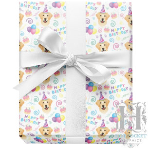 Cadeau Papier d'emballage Labrador Retriever