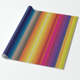 Cadeau Papier d'emballage mexicain tricoté par
