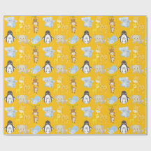 Papier d'emballage Mignon Animal de la Jungle – An