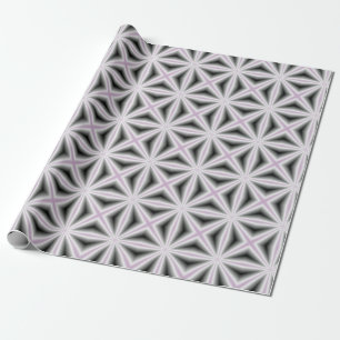 Cadeau papier d'emballage mosaïque diamants