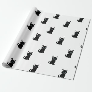 Cadeau Papier d'emballage motif de chat